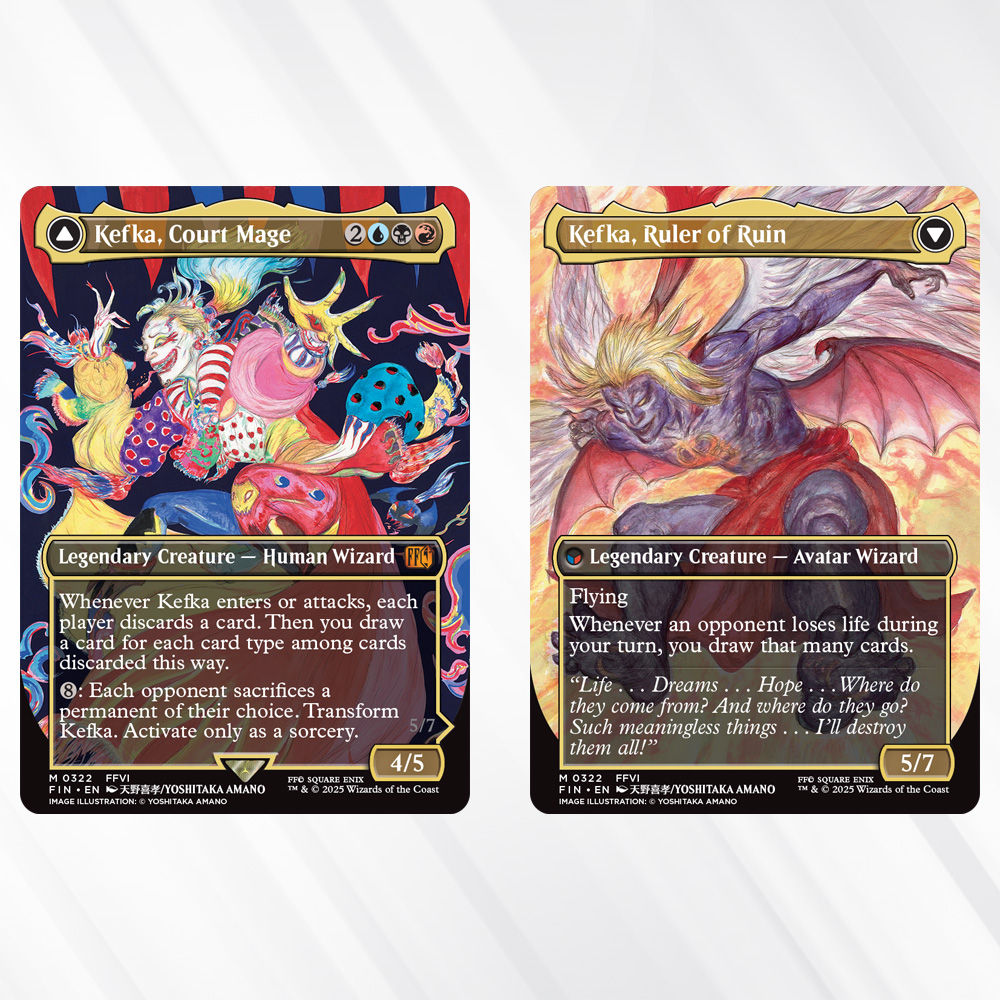 mtg kefka cards Kefka - 23-004R - Hidden Trials main image 1