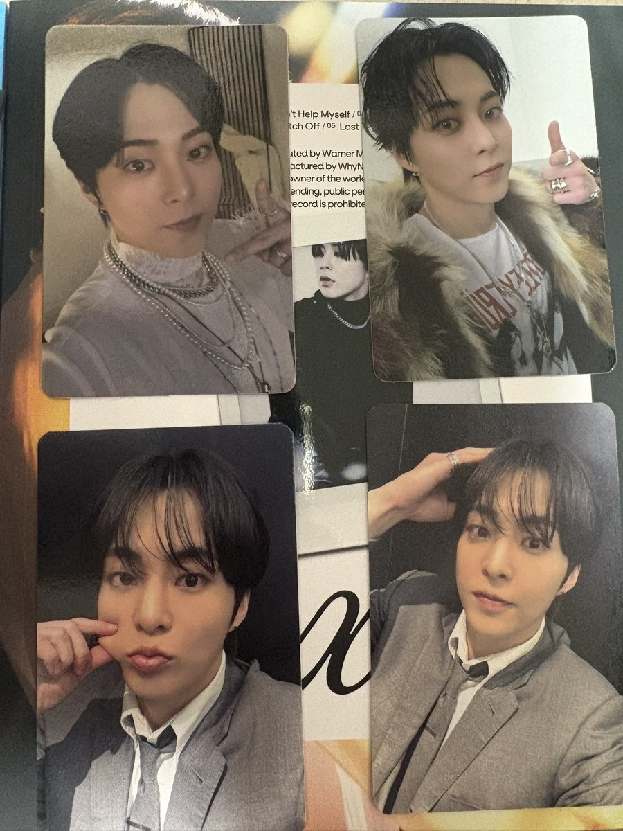 JS2hni's tweet photo. EXO シウミン 交換希望
Interview X トレカ
photo book、Whoop Store

譲 １枚目
求 ２.3枚目♡のもの

アルバムトレカはなるべく同じMIN verでの交換希望です
まとめてでも１枚のみでも大丈夫です
条件の合う方いましたらよろしくお願いします https://t.co/og7f9av6HL