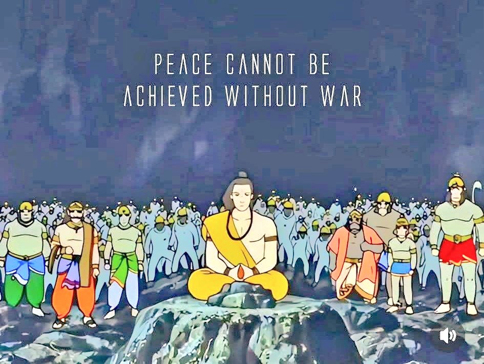 Make War, not Peace.
Say no to #ceasefire