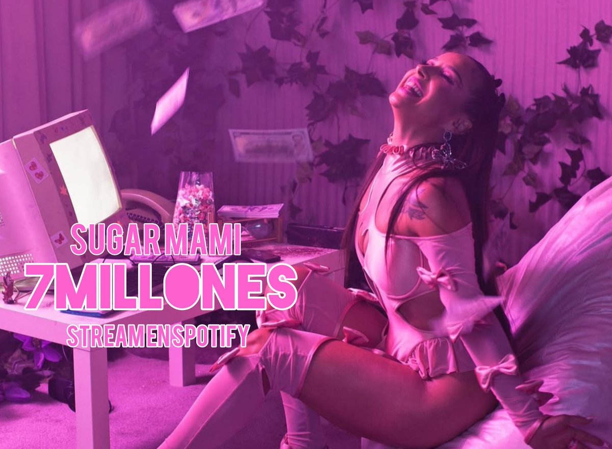 Sugar Mami de <a href="/NissRosenthal/">Denise Rosenthal</a> <a href="/dannajustdanna/">Danna</a> superó los 7millones de stream en Spotify