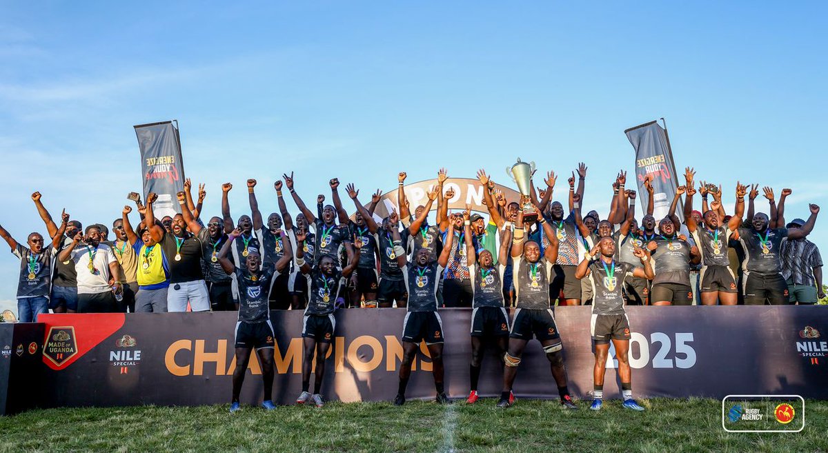 Uganda Rugby Premiership (@rugbypremierug) on Twitter photo <a href="/piratesrugbyUG/">PIRATES RUGBY</a> are your 2025 Nile Special Rugby Premiership Champions!
Kings of Kings Park β and of Uganda Rugby!
#UgandaRugby #NileSpecialRugby #RugbyPremiershipUG #EnergizeyourGame <a href="/piratesrugbyUG/">PIRATES RUGBY</a> are your 2025 Nile Special Rugby Premiership Champions!
Kings of Kings Park β and of Uganda Rugby!
#UgandaRugby #NileSpecialRugby #RugbyPremiershipUG #EnergizeyourGame