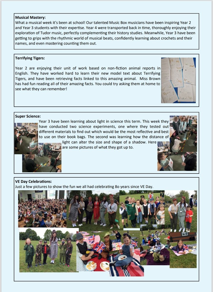 This week's newsletter, enjoy the sunshine 🌞