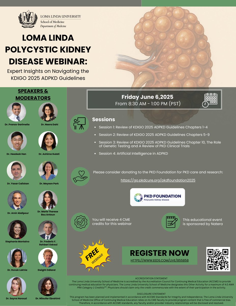 Noroژa (@n0r0zha) on Twitter photo 🔔Get the expert insights on implementing KDIGO 2025 ADPKD recommendations into clinical practice and patient care from leaders at PKD Centers of Excellence across the States! <a href="/PKDFoundation/">PKD Foundation</a>
⭐️We’re featuring a special abstract presentation session from the #ChebibLab 🔔Get the expert insights on implementing KDIGO 2025 ADPKD recommendations into clinical practice and patient care from leaders at PKD Centers of Excellence across the States! <a href="/PKDFoundation/">PKD Foundation</a>
⭐️We’re featuring a special abstract presentation session from the #ChebibLab