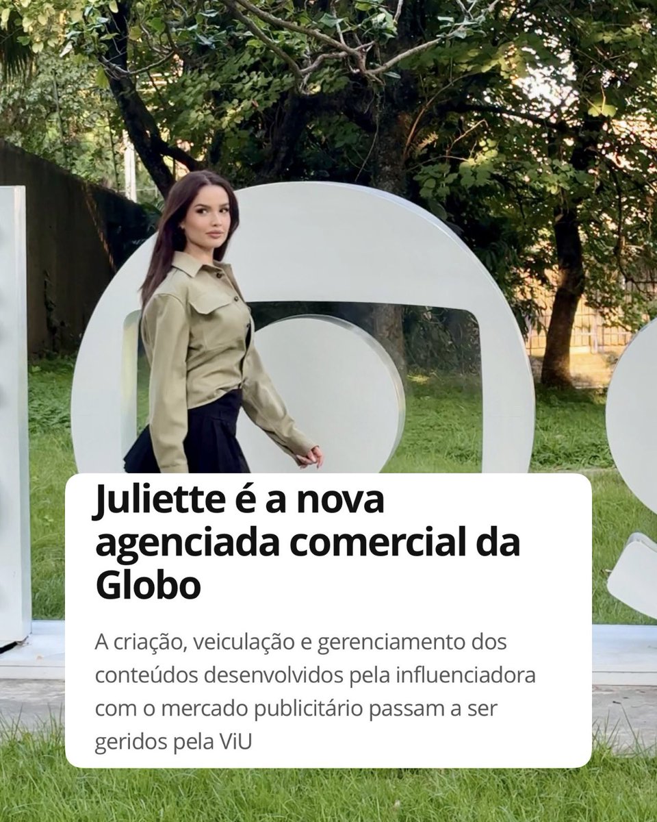 Juliette é a nova agenciada comercial da Globo e apresentará o Saia Justa no GNT ❤️

Leia completo aqui: gshow.globo.com/cultura-pop/fa…