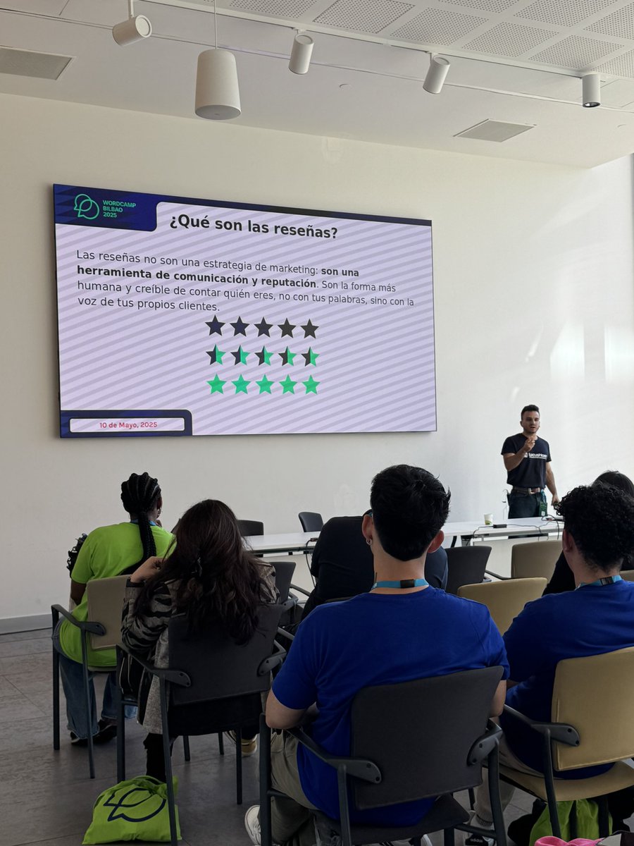 ¿Cuánto de importantes son las redes sociales a la hora de conseguir #reseñas?

Te lo cuenta <a href="/diegol_com/">Diegol</a> en su ponencia 🎤

📍<a href="/WCBilbao/">WordCamp Bilbao</a> #WCBILBAO25