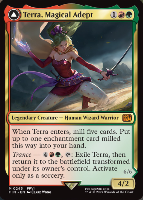 MTG】FF 魔導戦士、ティナ/《日本語》 - メルカリ