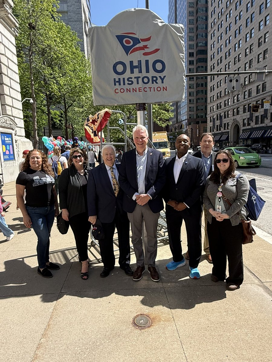 The celebration is ON at Main Library as we mark 100 years in <a href="/DowntownCLE/">Downtown Cleveland</a> Come down today for 30+ free events, our new Tech Central reveal, &amp; the unveiling of a historic marker. Big thanks to <a href="/Cleveland_PL/">Cleveland Public Library</a> staff for making it all happen—don’t miss it.