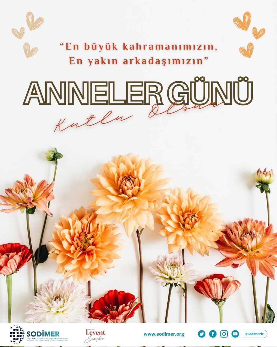 SODİMER (@sodimertr) on Twitter photo "En büyük kahramanımızın,
En yakın arkadaşımızın"
Anne-Baba Günü Kutlu Olsun 💐
<a href="/drleventeraslan/">Prof.Dr.Levent Eraslan</a>
#sodimer
#AnnelerGünü "En büyük kahramanımızın,
En yakın arkadaşımızın"
Anne-Baba Günü Kutlu Olsun 💐
<a href="/drleventeraslan/">Prof.Dr.Levent Eraslan</a>
#sodimer
#AnnelerGünü