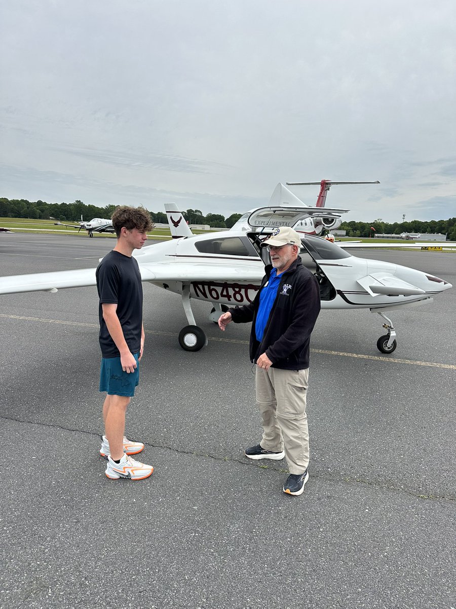 Saturday with the Young Eagles ✈️