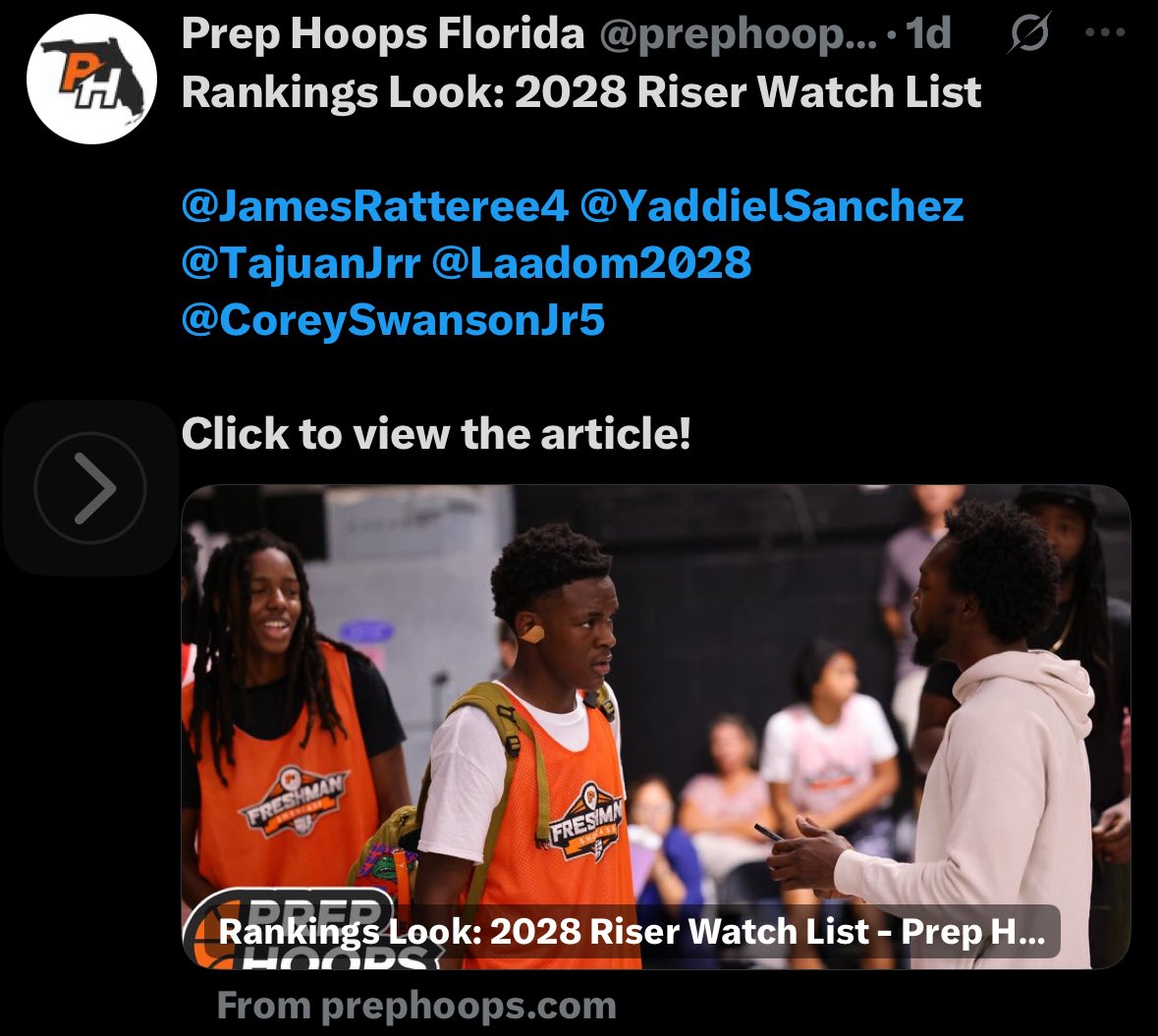 TajuanJrr's tweet image. Major shoutout to @prephoopsfl for the recognition and noticing my hard work!! Much more to come during this summer season. @RealNews102 @lhpsbasketball @SE_Elite_3SSB