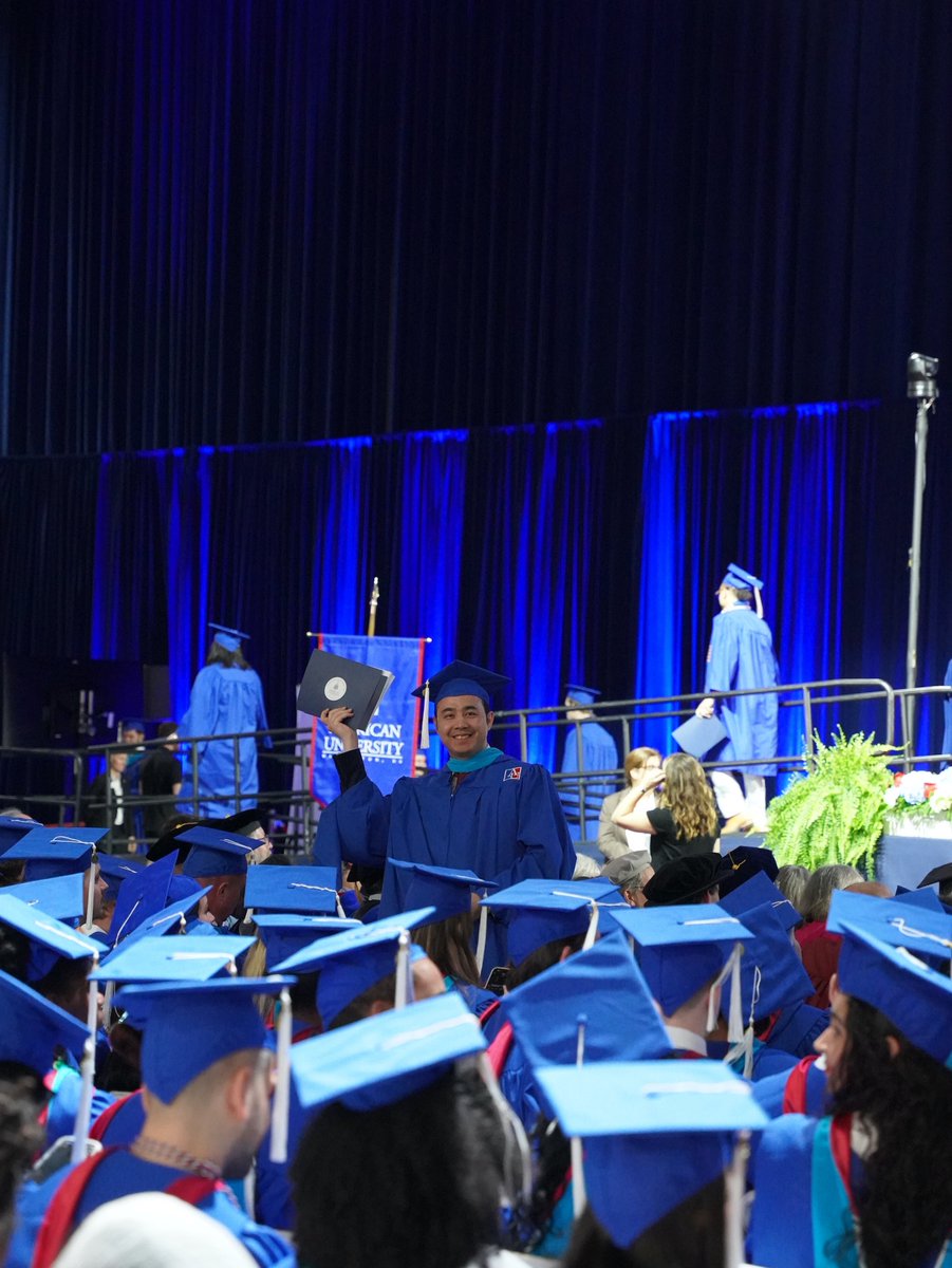 Just graduated with an MA in International Affairs and a Data Science certificate from American University.

I learned how global decisions are made, and why data needs to be at the table when they are.

Thanks to #Fulbright and the #SIS community for the support throughout.