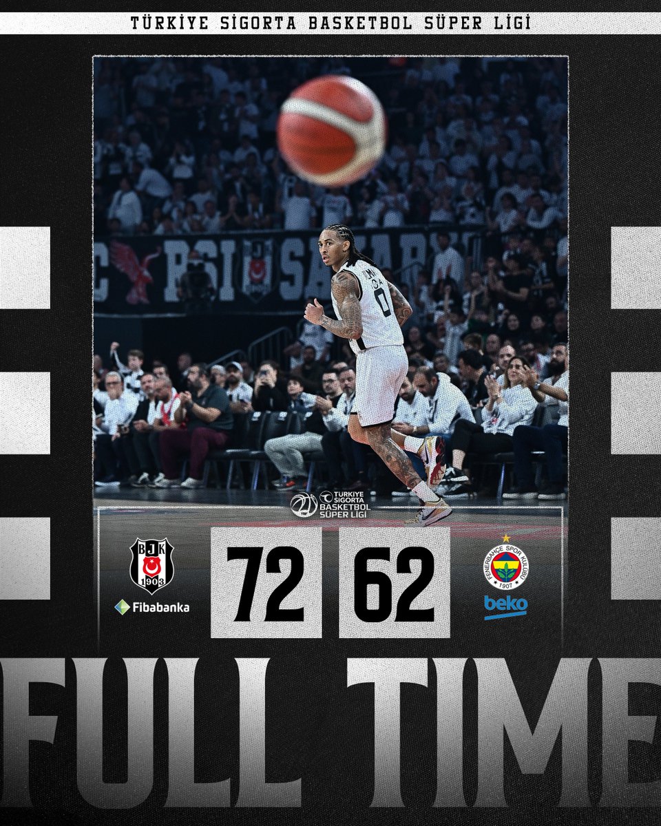 🎶 Hep aynı sahne, hep aynı perde, sanki dejavu... 😎

Beşiktaş Fibabanka 72-62 Fenerbahçe Beko | Maç Sonucu

🦅 #BeşiktaşFibabanka #PotanınKartalları