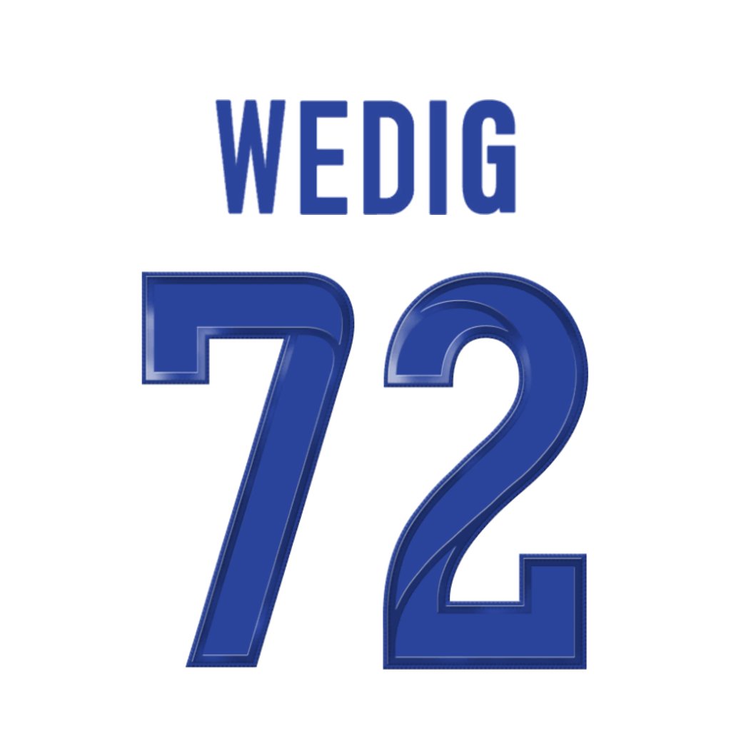 Los Angeles Rams OL Trey Wedig (<a href="/wedig_trey/">Trey Wedig</a>) is wearing number 72. Last assigned to Jonah Jackson. #RamsHouse