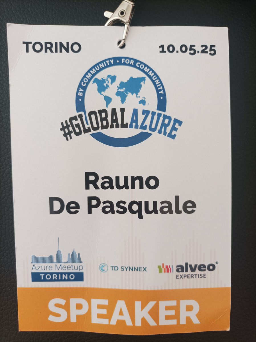 Today we had a great day at #globalazuretorino, talking about how to optimise #kubernetes multiregional availability without exceeding costs for a #cloudnative solution based on #OpenSource software. If you missed that speech, you can meet us in #microsoft in #Milano Monday.