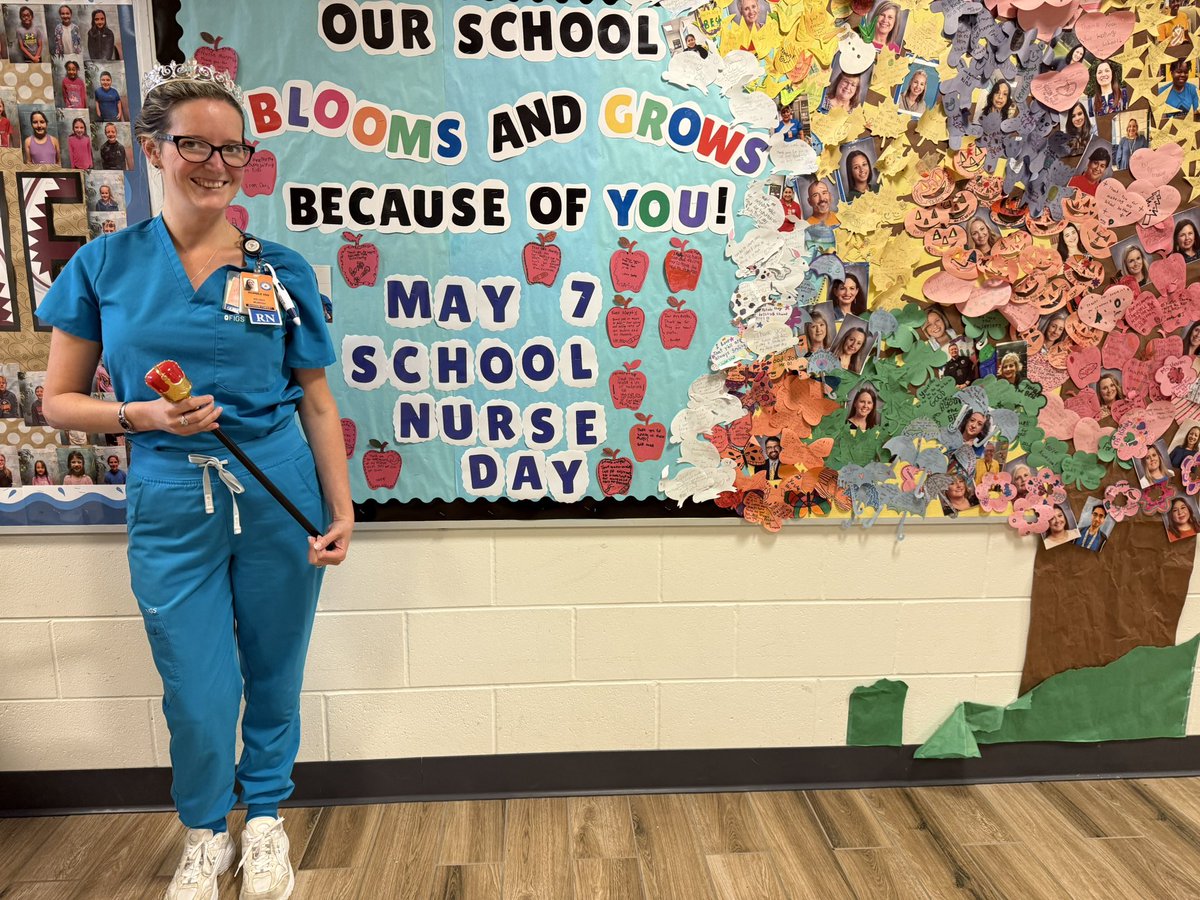 Shadow Forest Elem (@humbleisd_sfe) on Twitter photo Happy School Nurse Day to Mrs. Kelsey Murphy, who is more than just a caregiver – she’s a true hero in scrubs! From bandaging boo-boos to offering a listening ear, she takes care of our students with compassion, patience, and a warm smile. Thank you! <a href="/HumbleISD/">Humble ISD</a> Happy School Nurse Day to Mrs. Kelsey Murphy, who is more than just a caregiver – she’s a true hero in scrubs! From bandaging boo-boos to offering a listening ear, she takes care of our students with compassion, patience, and a warm smile. Thank you! <a href="/HumbleISD/">Humble ISD</a>