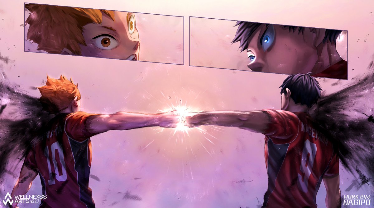 Nagipo_art's tweet photo. Collab with @WellnexssArts 

#Haikyuu #art #manga https://t.co/Fqlz5lq58u