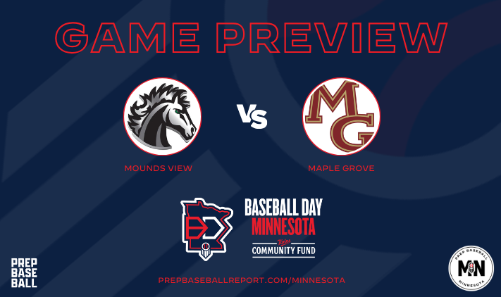 Prep Baseball Minnesota (@prepbaseballmn) on Twitter photo #𝐁𝐚𝐬𝐞𝐛𝐚𝐥𝐥𝐃𝐚𝐲𝐌𝐍𝟐𝟓: Maple Grove vs Mounds View
<a href="/BaseballCrimson/">Crimson Baseball</a> and <a href="/mvvarsbaseball/">Mounds View Baseball</a>—two of Class 4A’s best—meet at Baseball Day Minnesota on May 17.
The Crimson are hungry for redemption after last year's heartbreak. The Mustangs are fresh off a state runner-up #𝐁𝐚𝐬𝐞𝐛𝐚𝐥𝐥𝐃𝐚𝐲𝐌𝐍𝟐𝟓: Maple Grove vs Mounds View
<a href="/BaseballCrimson/">Crimson Baseball</a> and <a href="/mvvarsbaseball/">Mounds View Baseball</a>—two of Class 4A’s best—meet at Baseball Day Minnesota on May 17.
The Crimson are hungry for redemption after last year's heartbreak. The Mustangs are fresh off a state runner-up