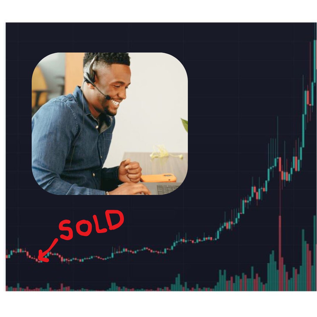 Hi! This is your crypto bull run reminder you've sold to early.