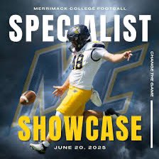 ilanlevkovitz's tweet image. Thank you @Coach_Kessel20 for the camp invite to Merrimack College Specialist showcase this summer!