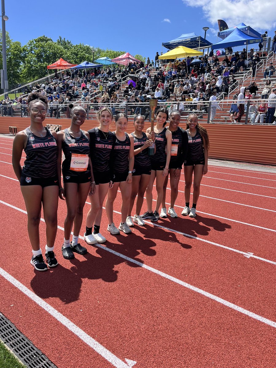 WPCSDAthletics's tweet photo. Our Tigers lighting the torch for the Loucks Games! #WPProud https://t.co/URYjQlLxKT