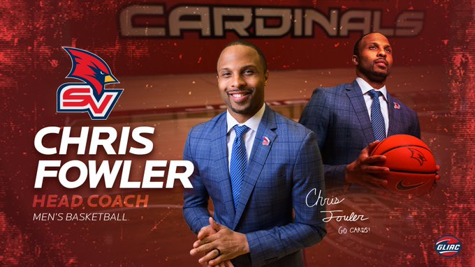 Elite Hoops Spotlight (@ehoopsspotlight) on Twitter photo Official: Chris Fowler Named Head Coach
SVSU Men’s Basketball proudly announces Chris Fowler as the 9th head coach in program history! 🔴🏀⚪
A leader with passion, vision, and deep ties to Michigan basketball, Coach Fowler is ready to lead the Cardinals into a new era. Official: Chris Fowler Named Head Coach
SVSU Men’s Basketball proudly announces Chris Fowler as the 9th head coach in program history! 🔴🏀⚪
A leader with passion, vision, and deep ties to Michigan basketball, Coach Fowler is ready to lead the Cardinals into a new era.
