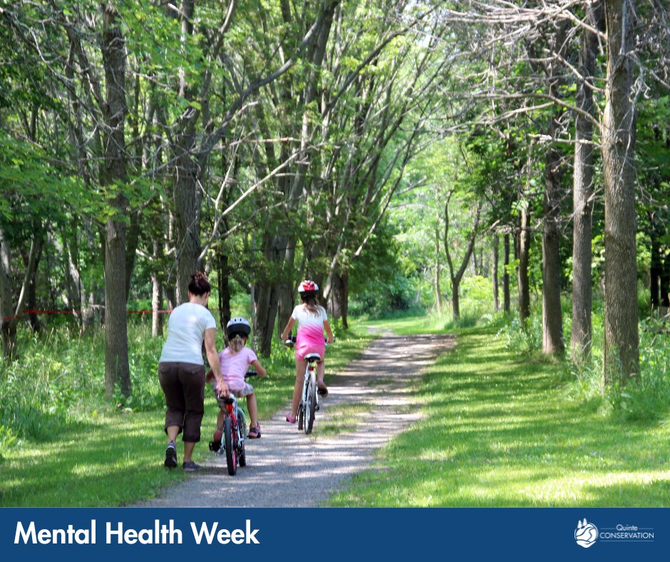Quinte Conservation (@quinteca) on Twitter photo Studies have shown that spending time in nature, can lead to reduced stress, increased happiness and improved creativity! This Mental Health Week, enjoy some of our beautiful local Conservation Areas, find one near you areas.quniteconservation Studies have shown that spending time in nature, can lead to reduced stress, increased happiness and improved creativity! This Mental Health Week, enjoy some of our beautiful local Conservation Areas, find one near you areas.quniteconservation