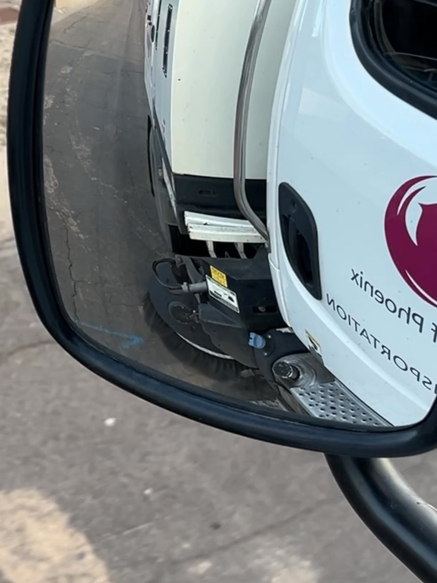Did you know we have a street sweeping schedule? Visit Phoenix.gov/StreetSweeping and see when your area will be serviced.  You can also request street sweeping services by calling 602-262-6441 (24/7) or visiting myPHX311.