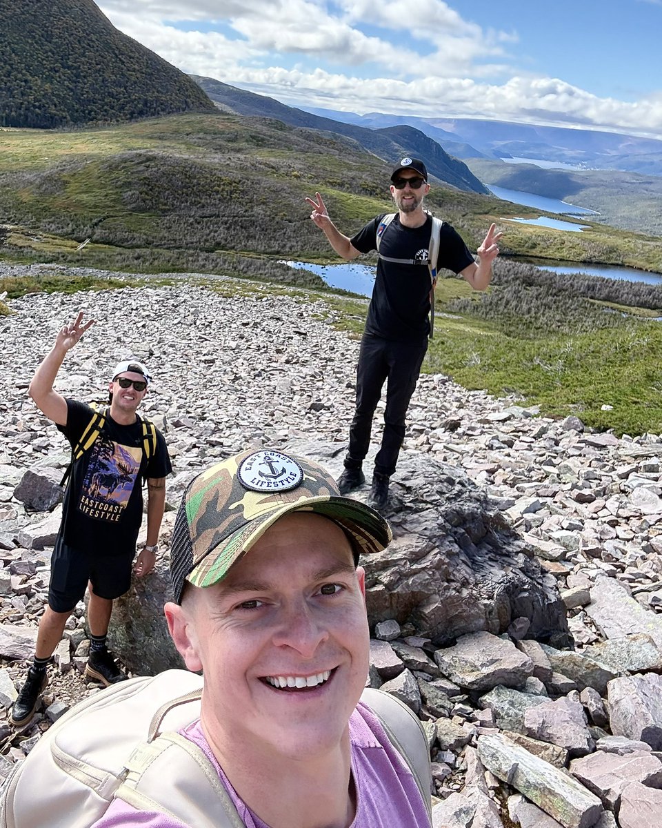 POV: Hiking Gros Morne Mountain ⛰️ One of the best hikes in Atlantic Canada! Get out to Newfoundland &amp; explore their amazing scenery 🌎 #newfoundland #explore #eastcoastlifestyle