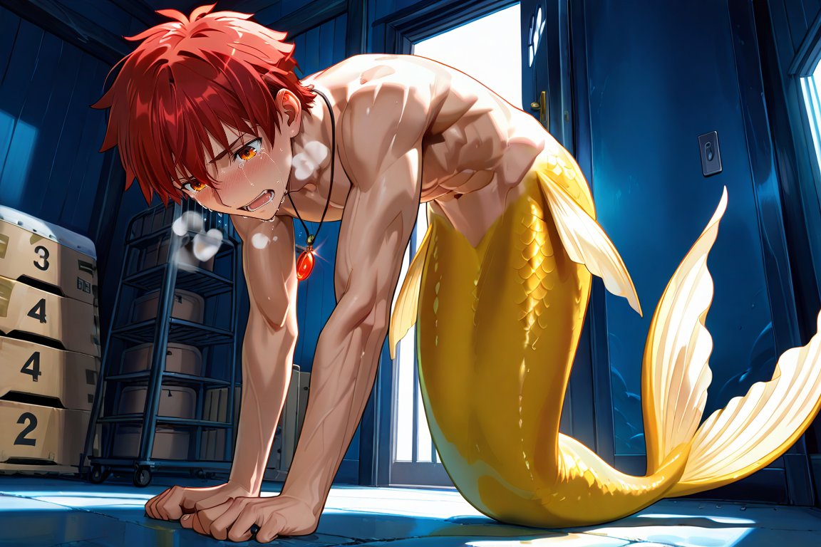 merboy25's tweet photo. Shirou Emiya "Fate/Stay Night"

#AIart https://t.co/itVD3CggCt