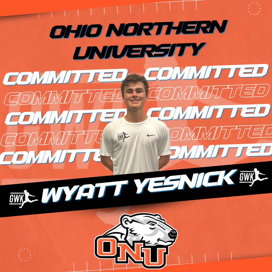 🚨GWK 2025 COMMITTED🚨

Congratulations Wyatt!!
You have earned everything!! 

Year round training and development.... 

Cannot wait to help you grow into a GREAT college Kicker!! 

<a href="/WyattYesnick/">Wyatt Yesnick</a> 

#GWK #BuiltDifferent