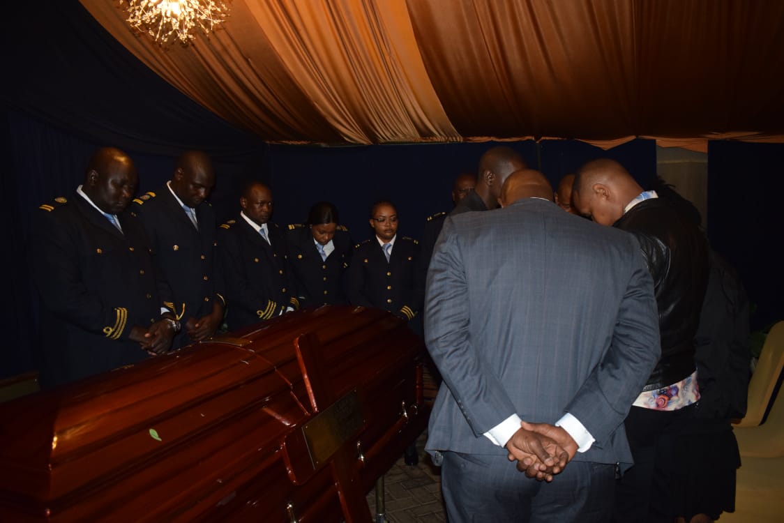 Family,friends and colleagues gathered to honor  the life of the late Hon. Joel Munuve and lay him to rest. He was a dedicated leader and a passionate public servant.His legacy of service and integrity will forever remain in our hearts. May his soul rest in eternal peace.