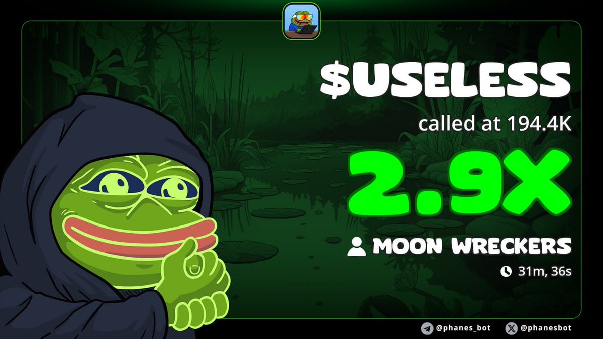 moon_reckers's tweet image. Eassy 3X ! 

$Useless

CA: Dz9mQ9NzkBcCsuGPFJ3r1bS4wgqKMHBPiVuniW8Mbonk