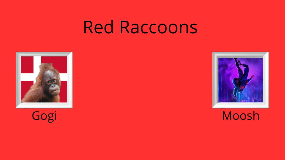 Announcing the Red Raccoons! ItsGogi <a href="/supern0va/">*******</a>