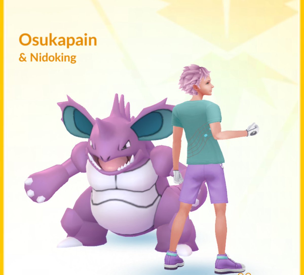 osukapain's tweet image. I’m back? In celebration of #CrownClash here’s the #SavantSaturday Drip 👑 

#dripking 
#Pokemongo
#stylesavant