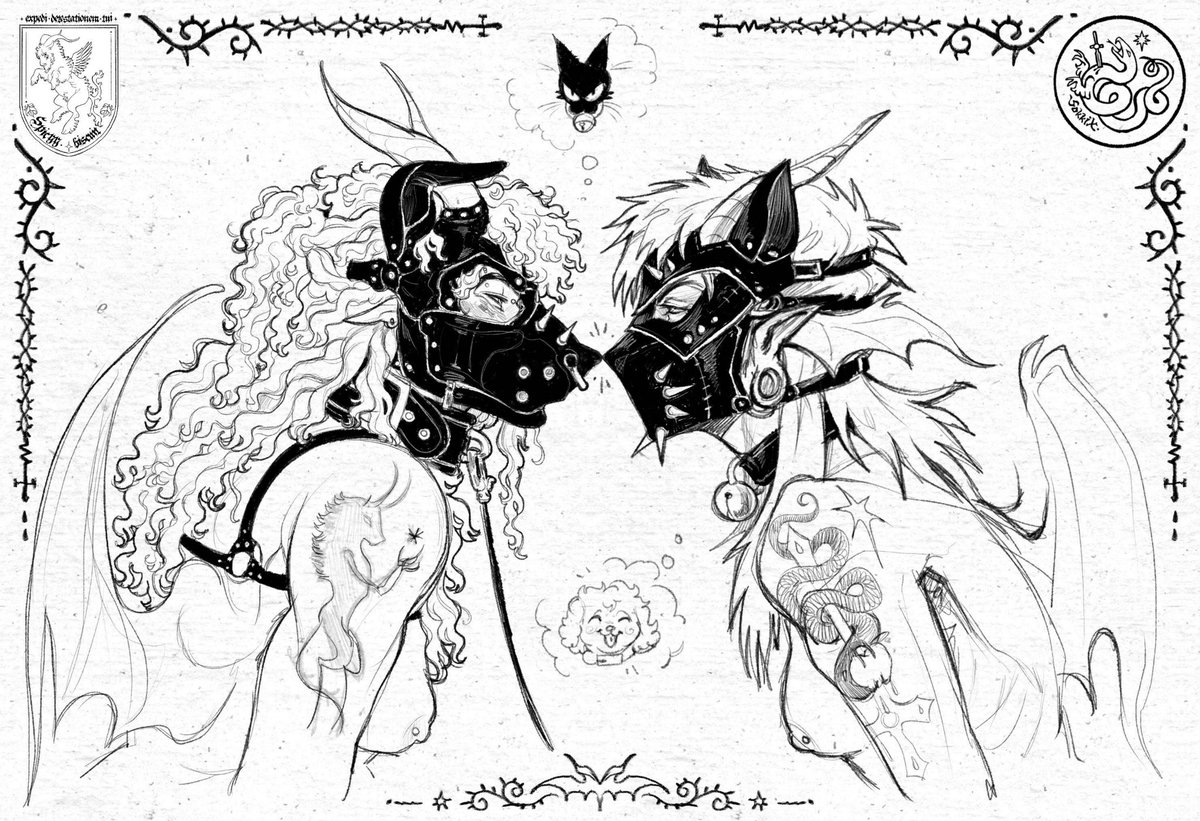 s1nkkix's tweet photo. puppy and kitty !! 🐶🐱

paariel (left) by @spicierbiscuit https://t.co/sluzQY2YBz