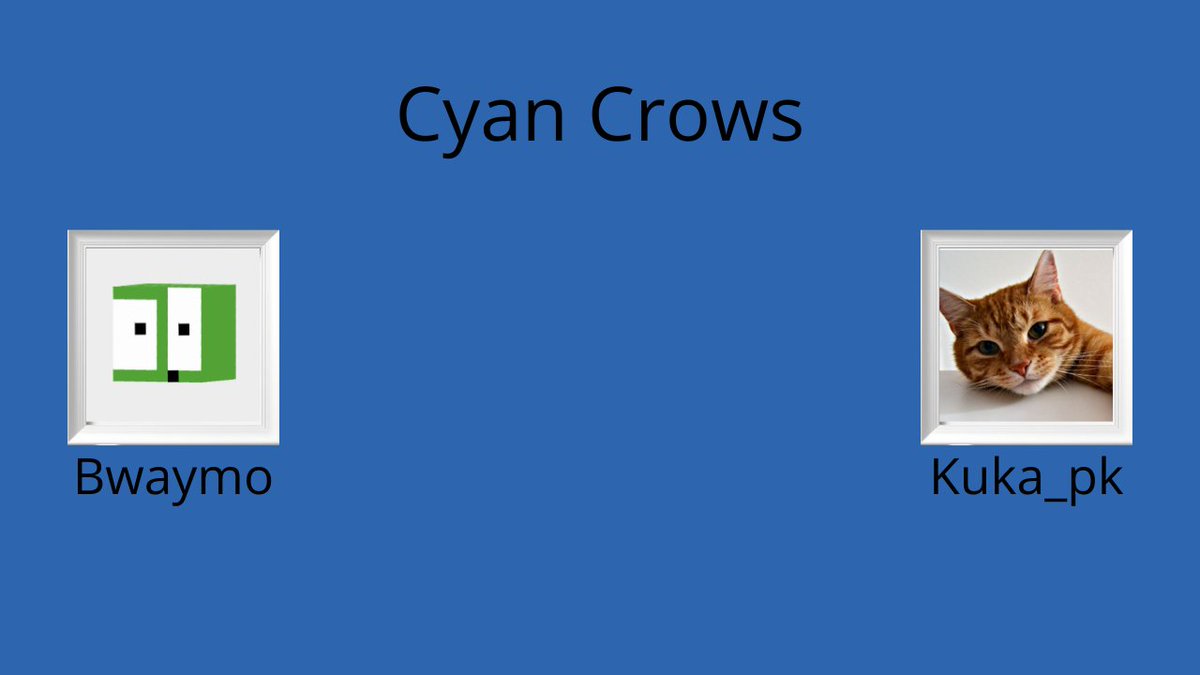 Announcing the Cyan Crows! kuka_pk Bwaymo