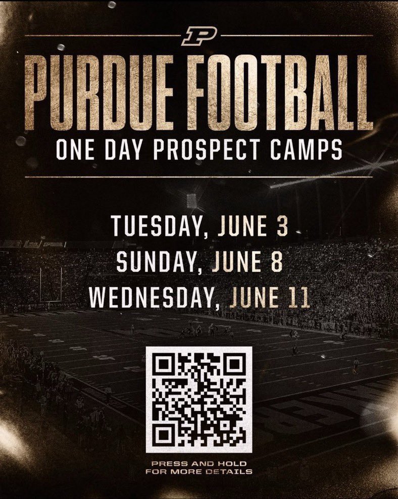 Dorian “Da Truth” Burns (@7gokrazzy) on Twitter photo I will be at Purdue on the 11th for their prospect camp. Thank you <a href="/CoachTyRocconi/">Ty Rocconi</a> for the invitation. I will be at Purdue on the 11th for their prospect camp. Thank you <a href="/CoachTyRocconi/">Ty Rocconi</a> for the invitation.