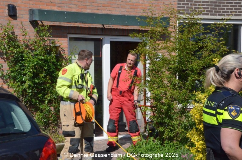 Woningbrand aan de Tjamme snel onder controle