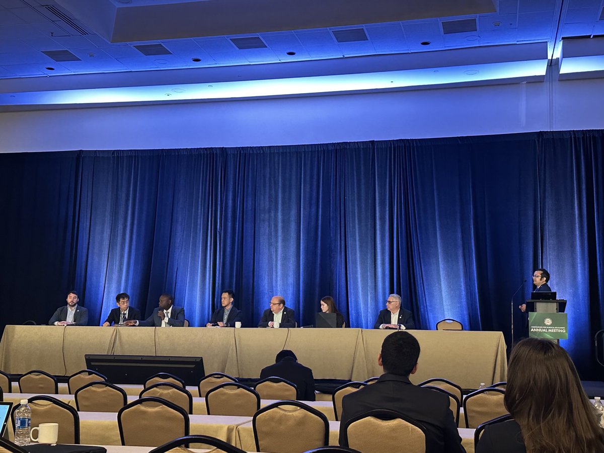Dimitrios Stefanidis (@dstefanidis1) on Twitter photo Great panel on international simulation at the 2025 ASE meeting <a href="/Surg_Education/">Association for Surgical Education</a> Great panel on international simulation at the 2025 ASE meeting <a href="/Surg_Education/">Association for Surgical Education</a>