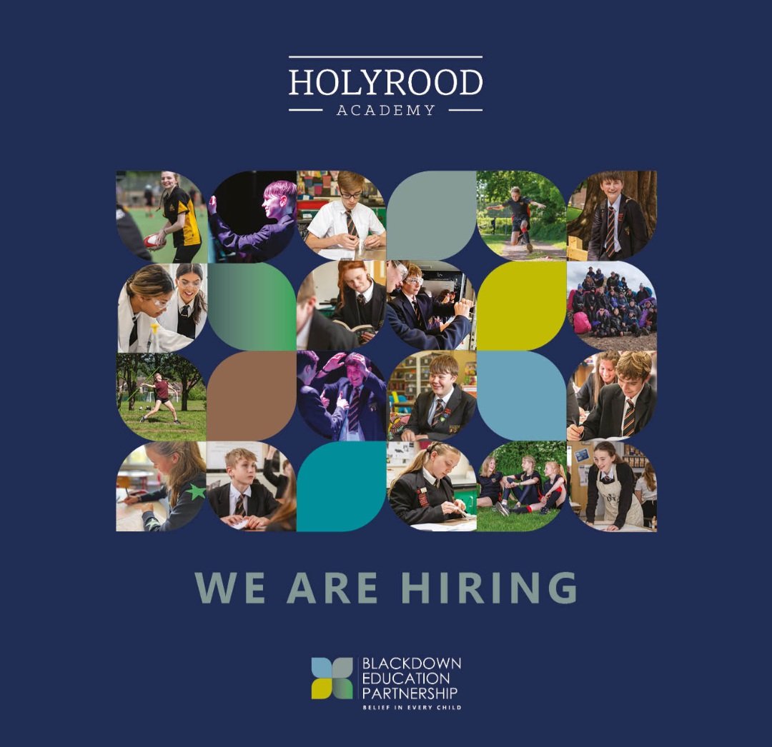 Do you have a passion for inspiring the next generation through the magic of maths? Then come and be a part of ##TEAMHOLYROOD 

eteach.com/careers/holyro…