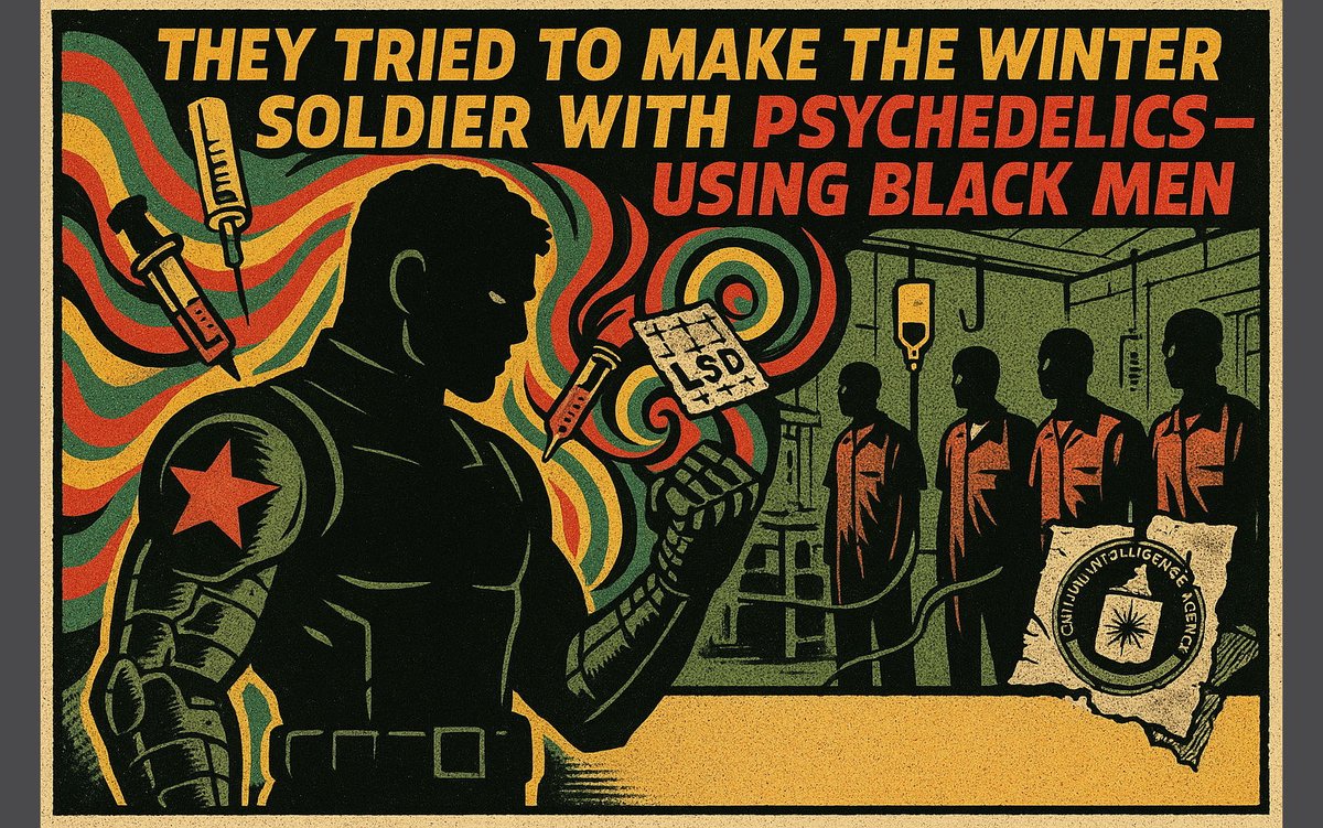 Don't miss our meetup tomorrow to discuss #racist research abuses. It's true! They Tried to Make the Winter Soldier with #Psychedelics – Using Black Men. meetup.com/anti-racism-in…