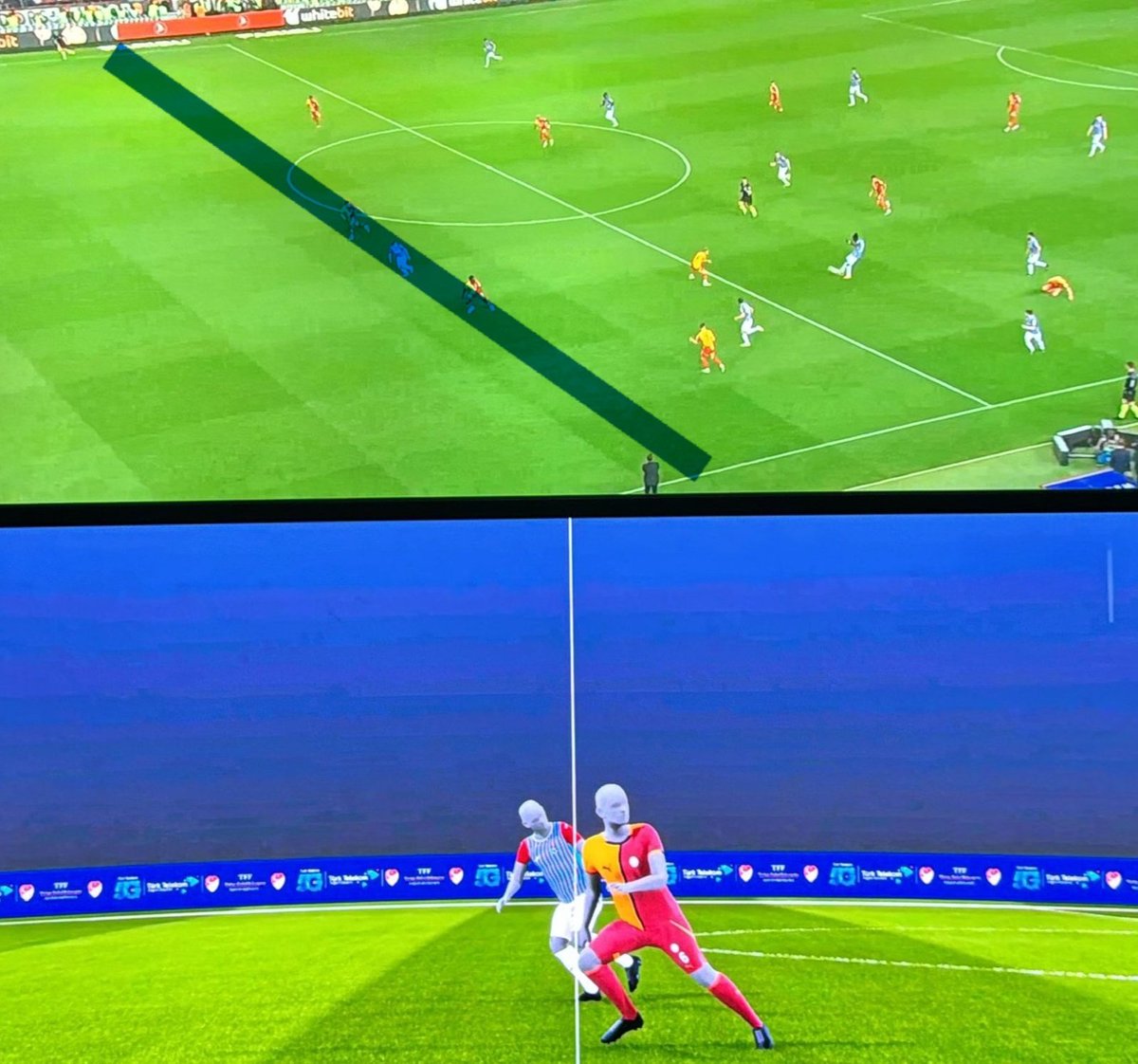 Trabzonspor - Galatasaray maçında ofsayt verilen pozisyon 

#TSvGS