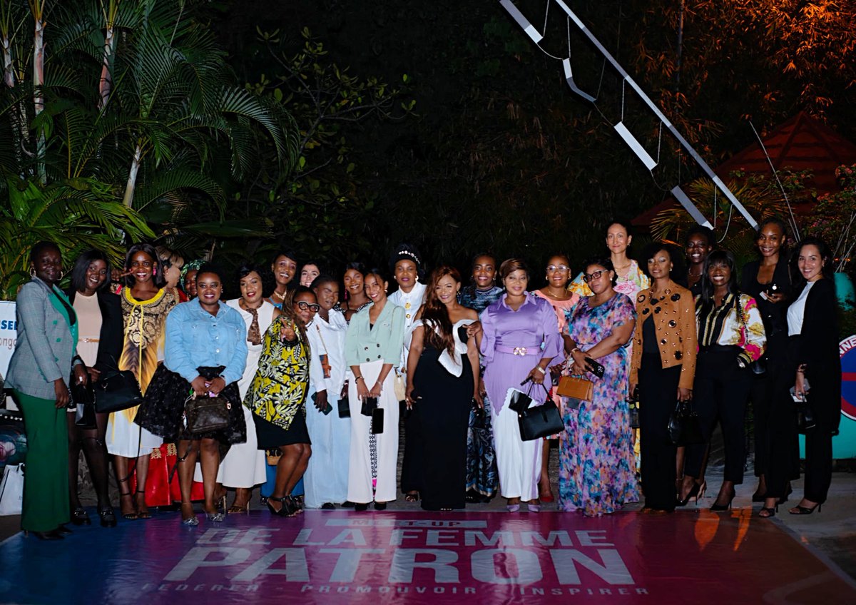 sacreeprodiges's tweet photo. La 6e édition du Meet-up de la femme patron s’est tenue le week-end dernier à #Brazzaville . L’événement organisé par #MwassiBoss a rassemblé 30 leaders dans le but de rappeler que l’égalité entre les femmes et les hommes est un levier fondamental du développement de la société. https://t.co/xNSTF6uiYd