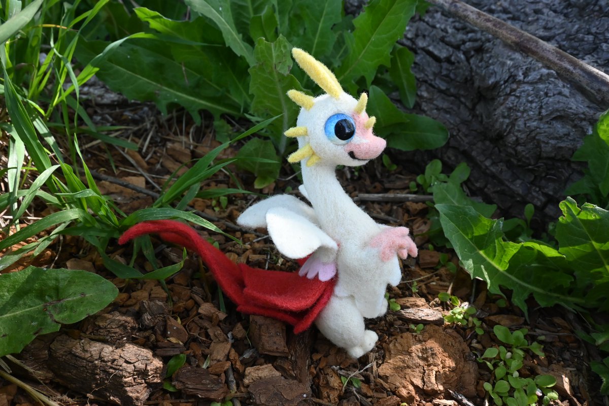 I turned native flowers into dragons!