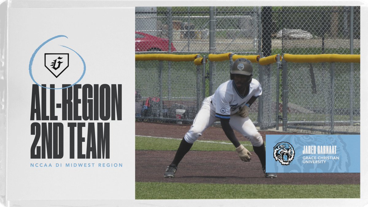 Grace Christian Baseball (@gracetigersbsb) on Twitter photo Congrats to <a href="/jdrake_15/">Jared Garnaat</a> for being named to the NCCAA DI Midwest All-Region 2nd Team! Well deserved Jared!
#DoMore Congrats to <a href="/jdrake_15/">Jared Garnaat</a> for being named to the NCCAA DI Midwest All-Region 2nd Team! Well deserved Jared!
#DoMore