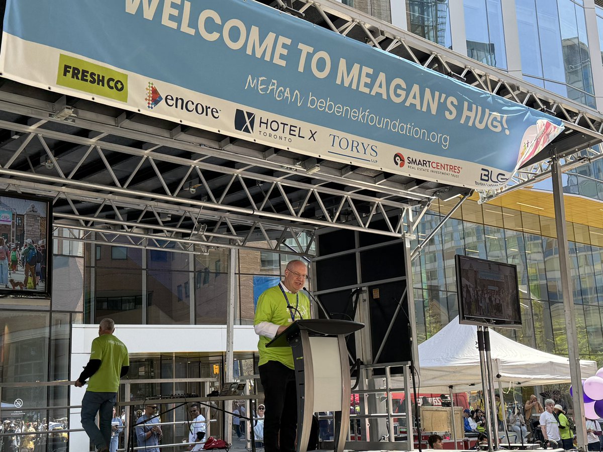James Rutka (@jamesrutka) on Twitter photo Throngs of people gathered to celebrate <a href="/meaganbebenek/">Meagan Bebenek Foundation</a> Meagan’s Hug today <a href="/SickKidsNews/">The Hospital for Sick Children (SickKids)</a> 24th year anniversary for children with brain tumours! Throngs of people gathered to celebrate <a href="/meaganbebenek/">Meagan Bebenek Foundation</a> Meagan’s Hug today <a href="/SickKidsNews/">The Hospital for Sick Children (SickKids)</a> 24th year anniversary for children with brain tumours!