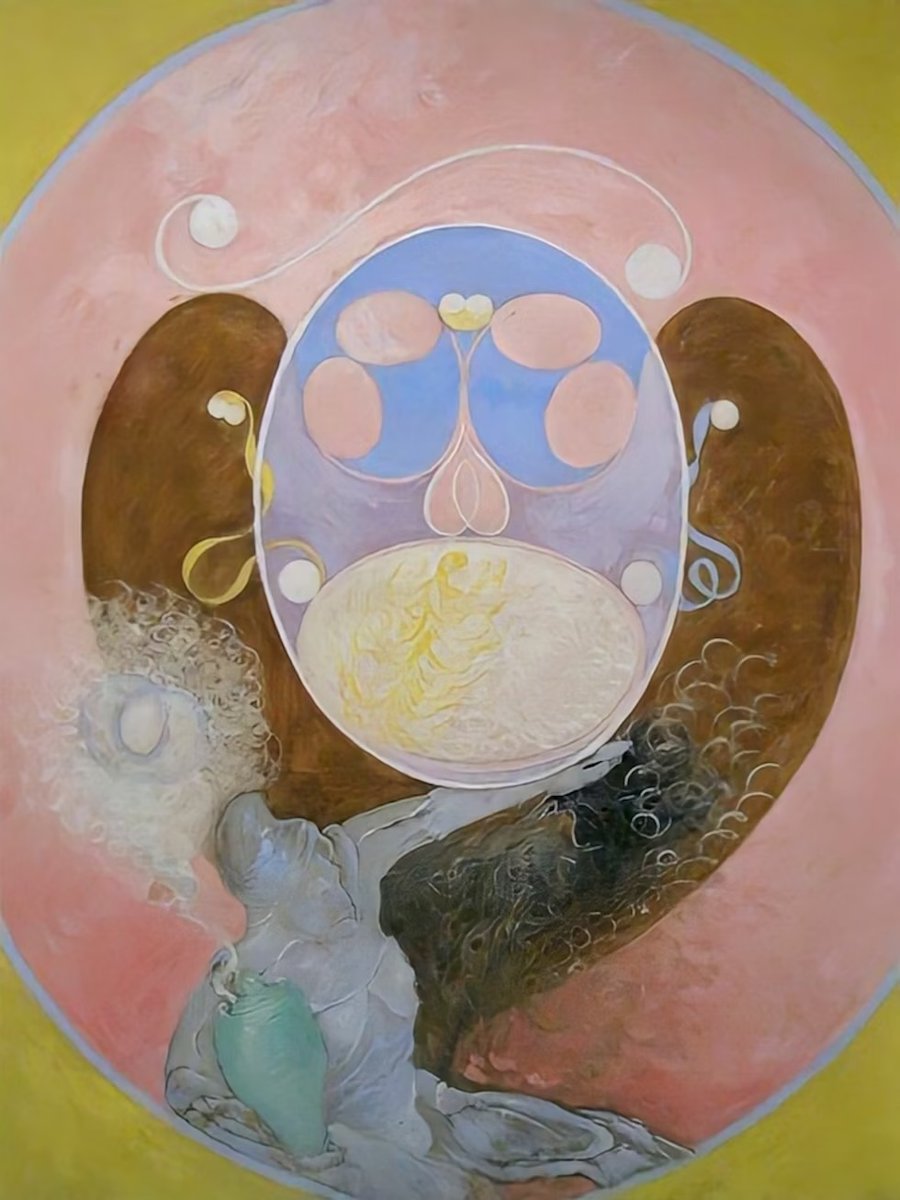 Cosmic Egg by Hilma af Klint, 1917