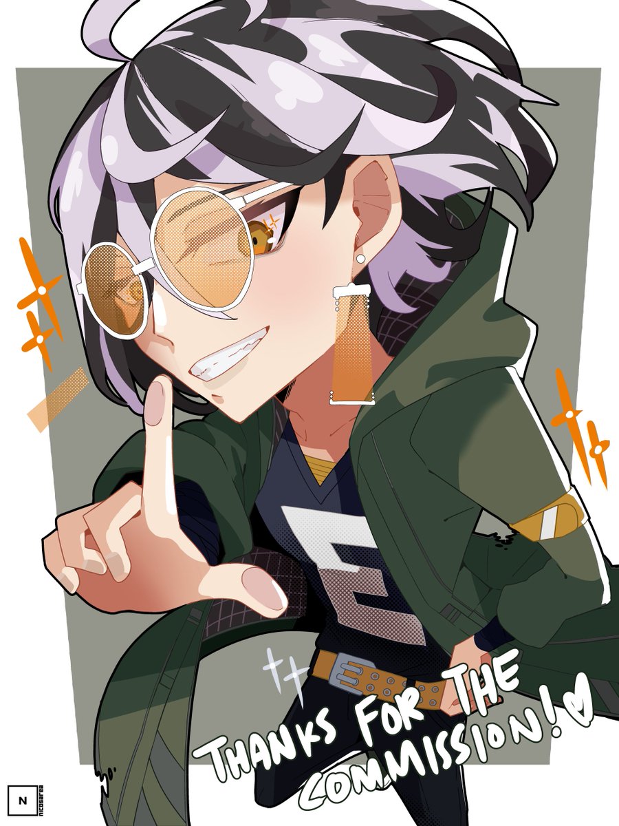 Nicosarea's tweet image. thanks for the commission @MrLucidEnigma ! 🥰💞 here&apos;s Arata Mizunashi from Death End re;Quest ✨