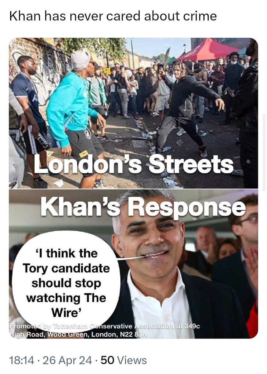 My_Name_Is_Ruin's tweet photo. Still the #London people keep voting for @SadiqKhan in spite of all the deaths, slaughter, torture & countless other crimes #RIPLondon 🥀⚰️☠️
#LondonHasFallen
It's sadly almost certainly too late to get #England's capital back but if anyone can @AntMiddleton is the man to do it! https://t.co/vNUASJkfQJ