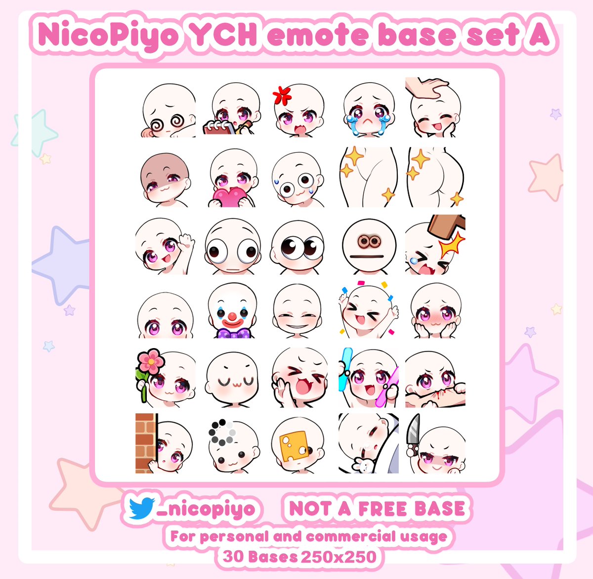 _nicopiyo's tweet image. I'm now selling my emote bases for 6 euros on etsy and vgen!  \o/
vgen.co/nicopiyo/shop
etsy.com/shop/NicoPiyo